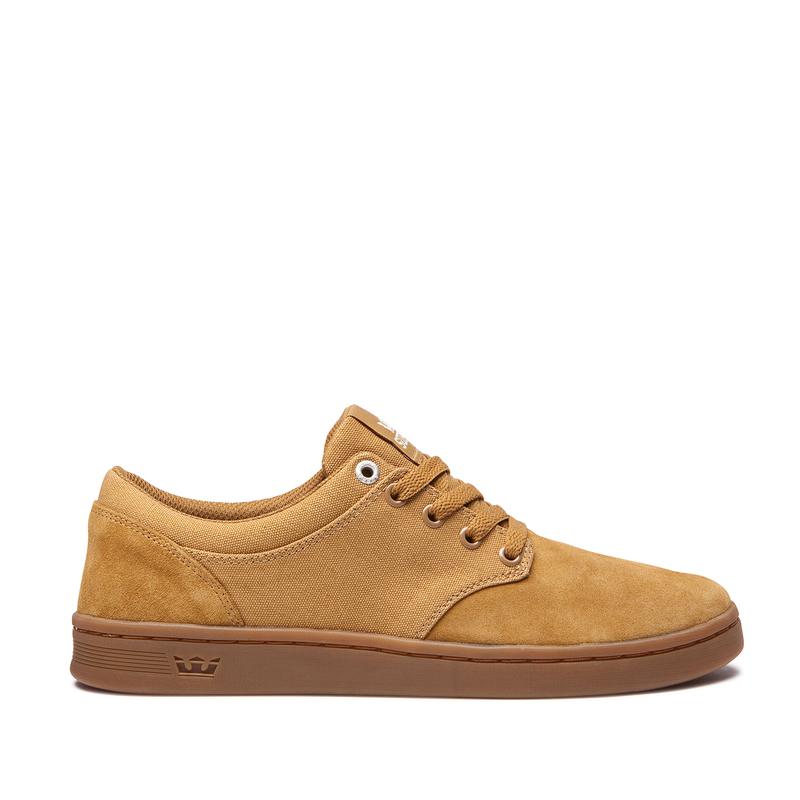 Buty Supra CHINO COURT - Sneakersy Niskie Damskie - Brązowe (XPNY-35942)